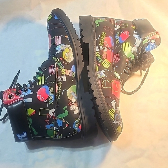 Reason Other - New Reason New York Popeye Grafetti Boots NWT